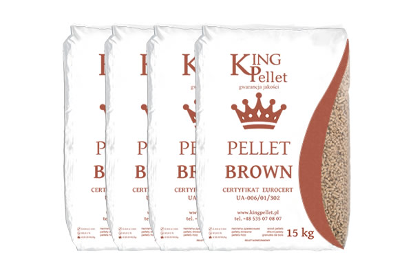 king pellet słonecznikowy - worki 15 kg